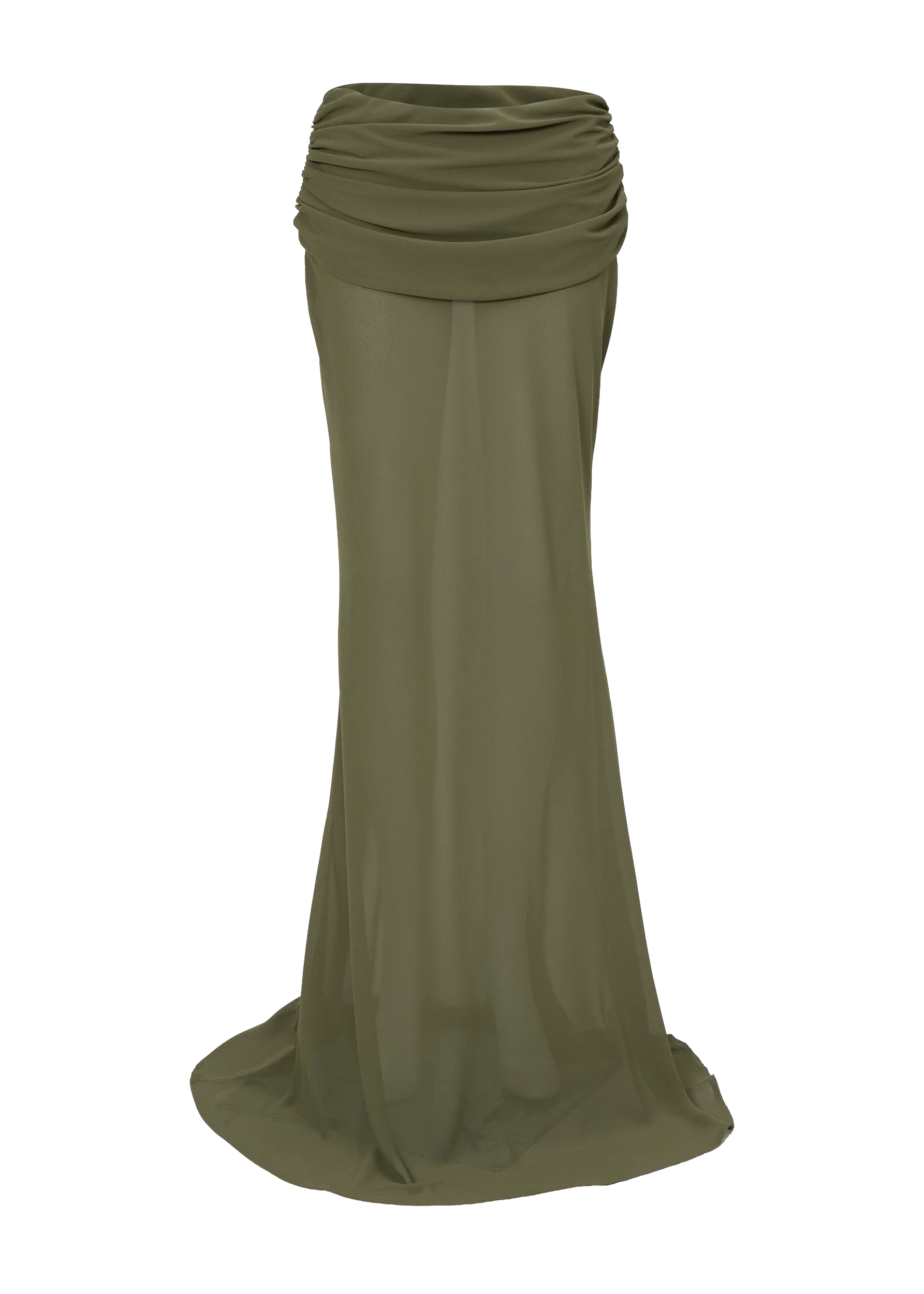 ADELINA OLIVE PERIDOT - MAXI SKIRT - Image 6