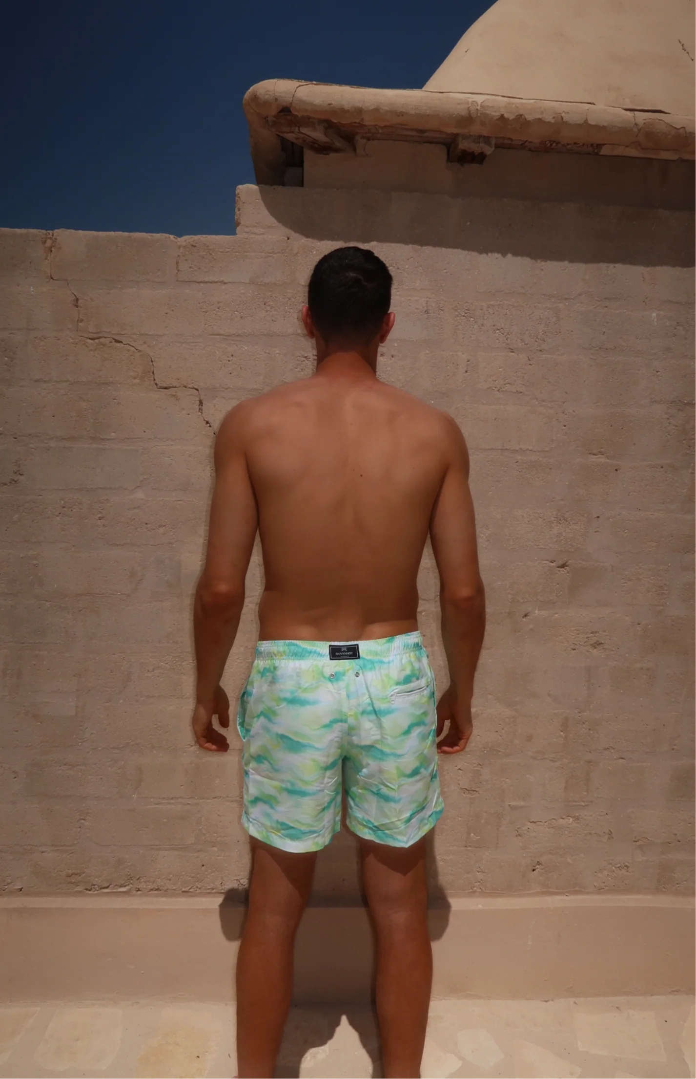 MAN SWIM SHORT - GREEN LAGOON - Image 3