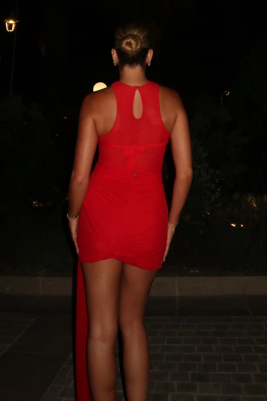 SEMI RED FIRE - DRESS - Image 3